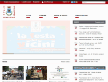 Tablet Screenshot of comune.granarolo-dellemilia.bo.it